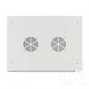 Lanberg fali rackszekrény (19", 27U, 600x450 mm, lapraszerelt, szürke)