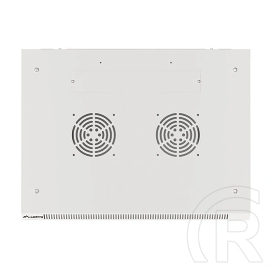 Lanberg fali rackszekrény (19", 27U, 600x450 mm, lapraszerelt, szürke)