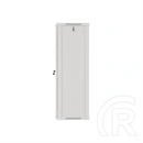 Lanberg fali rackszekrény (19", 27U, 600x450 mm, lapraszerelt, szürke)