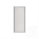 Lanberg fali rackszekrény (19", 27U, 600x450 mm, lapraszerelt, szürke)