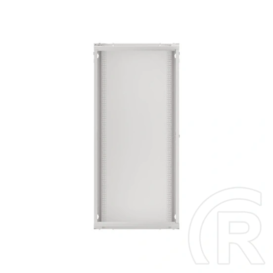Lanberg fali rackszekrény (19", 27U, 600x450 mm, lapraszerelt, szürke)