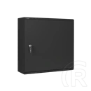 Lanberg fali rackszekrény (19", 6U+3U, 540x200 mm, alacsony profil, összeszerelt, fekete)