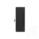 Lanberg fali rackszekrény (19", 6U+3U, 540x200 mm, alacsony profil, összeszerelt, fekete)