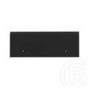 Lanberg fali rackszekrény (19", 6U+3U, 540x200 mm, alacsony profil, összeszerelt, fekete)