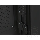 Lanberg fali rackszekrény (19", 6U+3U, 540x200 mm, alacsony profil, összeszerelt, fekete)