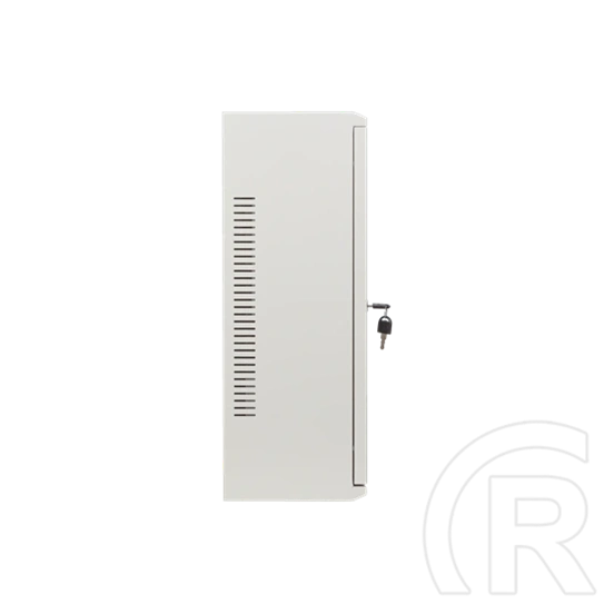 Lanberg fali rackszekrény (19", 6U+3U, 540x200 mm, alacsony profilú, összeszerelt, szürke)