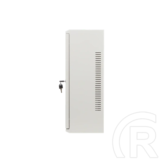 Lanberg fali rackszekrény (19", 6U+3U, 540x200 mm, alacsony profilú, összeszerelt, szürke)