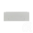 Lanberg fali rackszekrény (19", 6U+3U, 540x200 mm, alacsony profilú, összeszerelt, szürke)