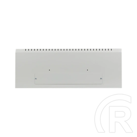 Lanberg fali rackszekrény (19", 6U+3U, 540x200 mm, alacsony profilú, összeszerelt, szürke)