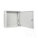 Lanberg fali rackszekrény (19", 6U+3U, 540x200 mm, alacsony profilú, összeszerelt, szürke)