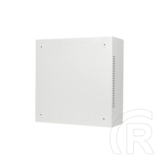 Lanberg fali rackszekrény (19", 6U+3U, 540x200 mm, alacsony profilú, összeszerelt, szürke)