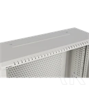 Lanberg fali rackszekrény (19", 6U+3U, 540x200 mm, alacsony profilú, összeszerelt, szürke)