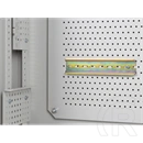 Lanberg fali rackszekrény (19", 6U+3U, 540x200 mm, alacsony profilú, összeszerelt, szürke)
