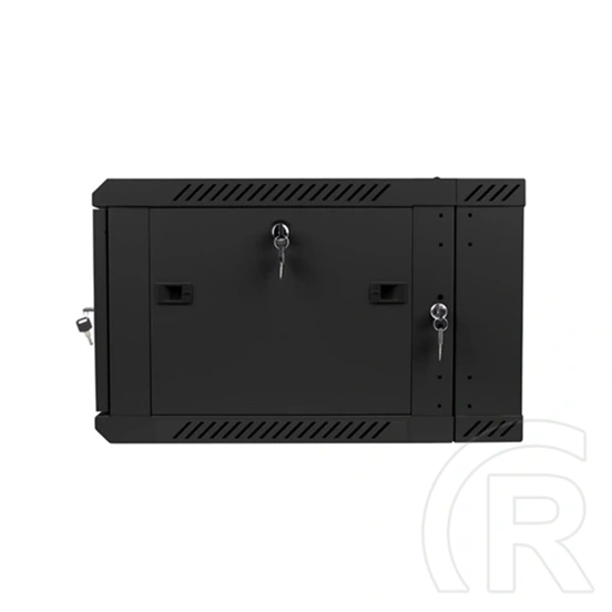 Lanberg fali rackszekrény (19", 6U, 600x600 mm, lapraszerelt, szürke)