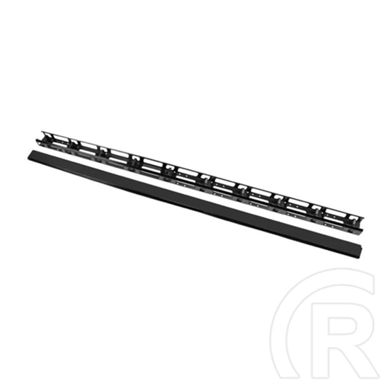 Lanberg függőleges kábelvezető csatorna (19", 47U, 2 db, fekete)