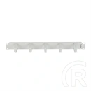 Lanberg gyűrűs kábelrendező panel (19", 1U, 5 fém gyűrű, szürke)