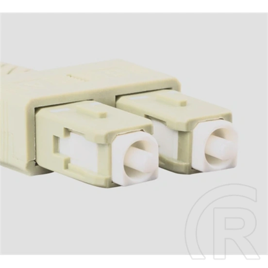 Lanberg optikai patch kábel MM SC/UPC-SC/UPC duplex (5 m, LSZH, OM4, 50/125, 3 mm, lila)