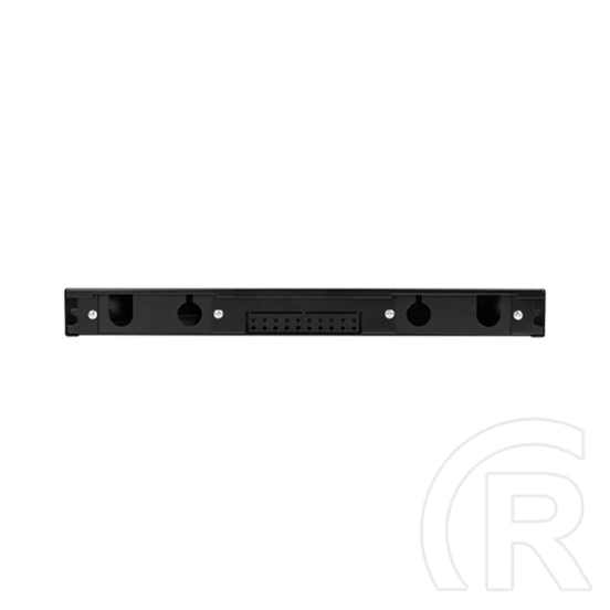 Lanberg optikai patch panel (19", 1U, 24 port, SC simplex/LC duplex, fekete)