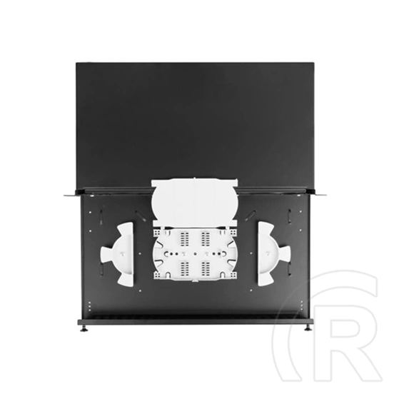 Lanberg optikai patch panel (19", 1U, 24 port, SC simplex/LC duplex, fekete)