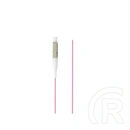 Lanberg optikai pigtail OM4 LC/UPC (50/125, 2 m, Easy Strip, LSZH, lila)