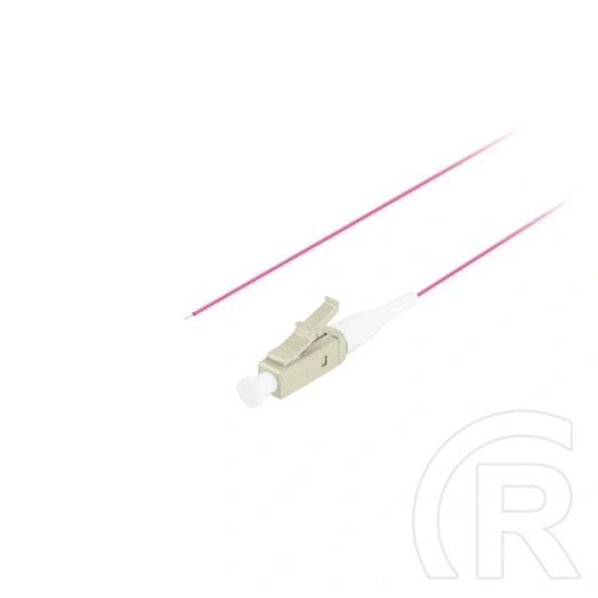 Lanberg optikai pigtail OM4 LC/UPC (50/125, 2 m, Easy Strip, LSZH, lila)