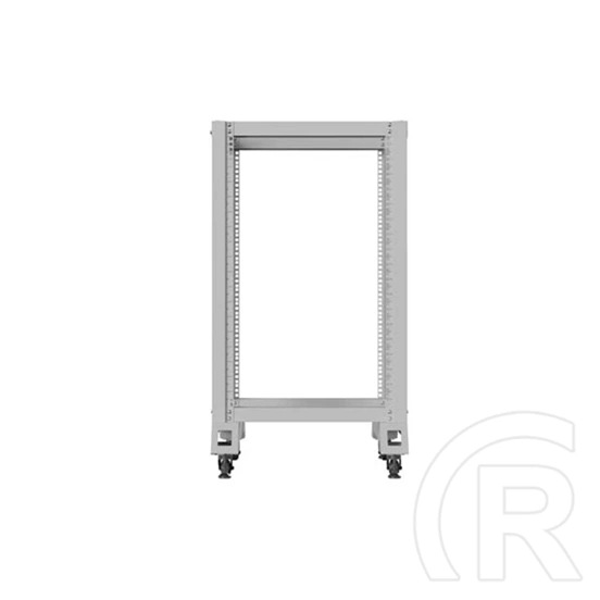 Lanberg rack keret (19", 18U, 600x800 mm, nyitott, szürke)