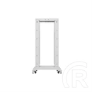 Lanberg rack keret (19", 27U, 600x800, nyitott, szürke)