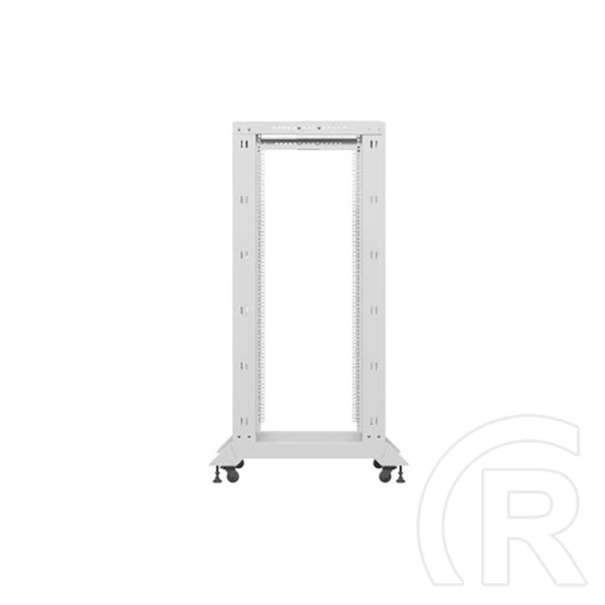 Lanberg rack keret (19", 27U, 600x800, nyitott, szürke)
