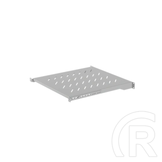Lanberg rack tálca (19", 1U, fix, 500mm mély, 25kg, szürke)