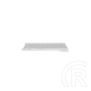 Lanberg rack tálca (19", 1U, fix, 500mm mély, 25kg, szürke)