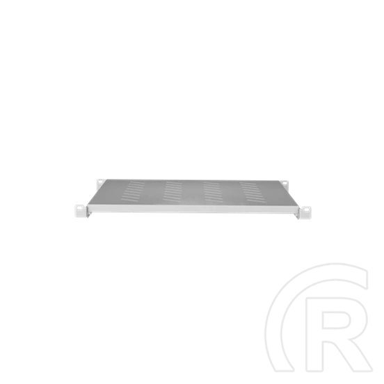 Lanberg rack tálca (19", 1U, fix, 500mm mély, 25kg, szürke)