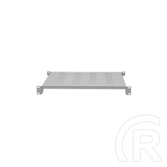 Lanberg rack tálca (19", 1U, fix, 500mm mély, 25kg, szürke)