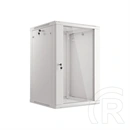 Lanberg rackszekrény (19", 18U, fali, 600x600 mm, lapraszerelt, szürke)