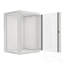 Lanberg rackszekrény (19", 18U, fali, 600x600 mm, lapraszerelt, szürke)