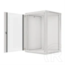 Lanberg rackszekrény (19", 18U, fali, 600x600 mm, lapraszerelt, szürke)