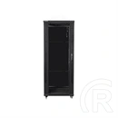 Lanberg rackszekrény (19", 32U, 600x800 mm, 720mm mély, lapraszerelt, fekete)