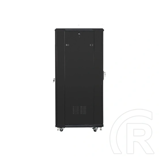 Lanberg rackszekrény (19", 32U, 600x800 mm, 720mm mély, lapraszerelt, fekete)