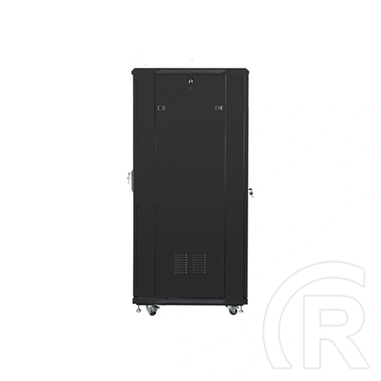 Lanberg rackszekrény (19", 32U, 600x800 mm, 720mm mély, lapraszerelt, fekete)