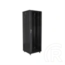 Lanberg rackszekrény (19", 37U, 600x600, lapraszerelt, 520mm mély, szabadon álló, fekete)