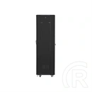 Lanberg rackszekrény (19", 42U, 600x600, lapraszerelt, 520mm mély, fekete)