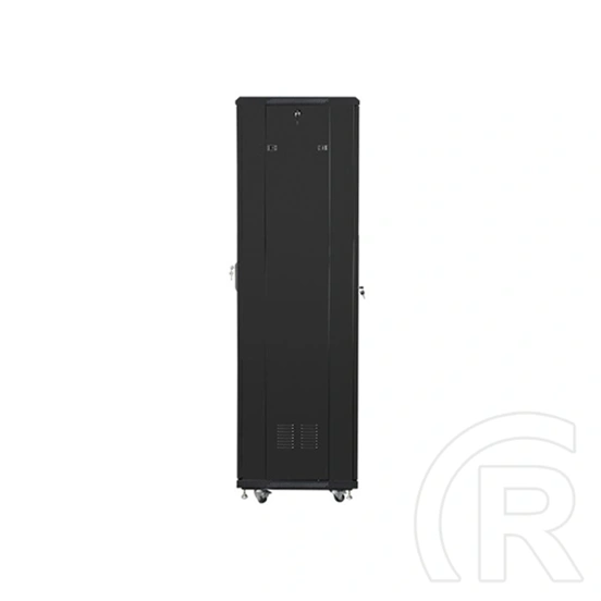 Lanberg rackszekrény (19", 42U, 600x600, lapraszerelt, 520mm mély, fekete)