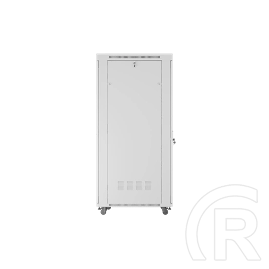 Lanberg rackszekrény (19", 42U, 800x1000, perforált ajtó, lapraszerelt, LCD, szürke)