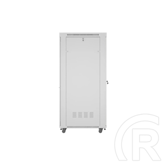 Lanberg rackszekrény (19", 42U, 800x1000, perforált ajtó, lapraszerelt, LCD, szürke)