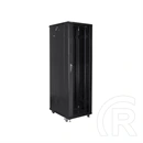 Lanberg rackszekrény (19", 42U, szabadon álló, 600x1000 mm, lapraszerelt, 920 mm mély, fekete)