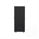Lanberg rackszekrény (19", 42U, szabadon álló, 600x1000 mm, lapraszerelt, 920 mm mély, fekete)