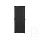 Lanberg rackszekrény (19", 47U, szabadon álló, 800x1000 mm, üvegajtó, lapraszerelt, LCD kijelző, fekete)