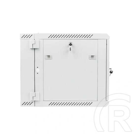Lanberg rackszekrény (19", 9U, kétrészes, fali, 600x600, lapraszerelt, 440 mm mély, szürke)