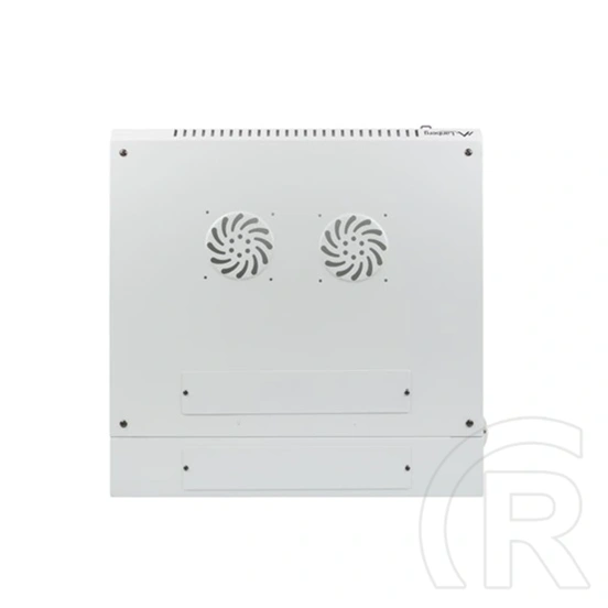 Lanberg rackszekrény (19", 9U, kétrészes, fali, 600x600, lapraszerelt, 440 mm mély, szürke)