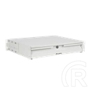 Lanberg rackszekrény fiók (19", 2U, 483x360 mm, 90 kg, 4-pontos, szürke)