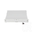 Lanberg rackszekrény fiók (19", 2U, 483x360 mm, 90 kg, 4-pontos, szürke)